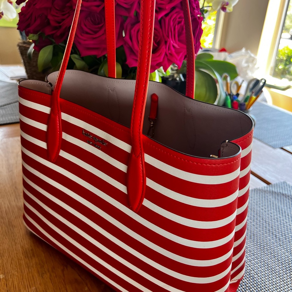 Kate Spade Sailing LargeTote 🧡💗🌼🌻🪸